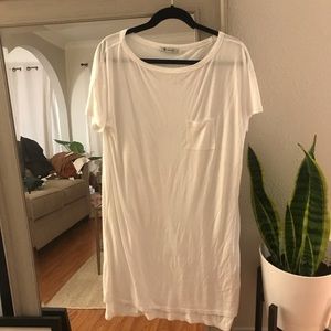 ALEXANDER WANG long white short sleeve NEVER WORN